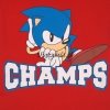 T-shirt Sonic CHAMPS czerwony